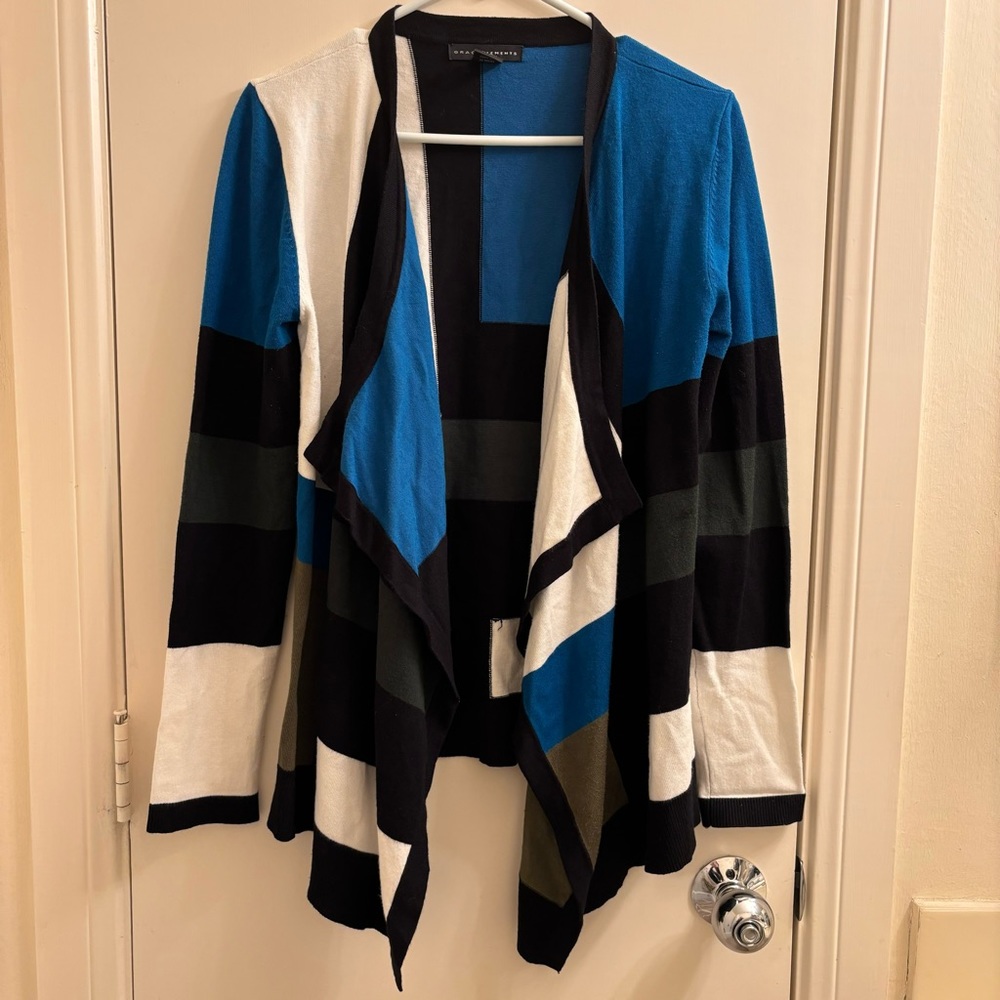 Grace Elements Colorblock Blue Black Green White … - image 2